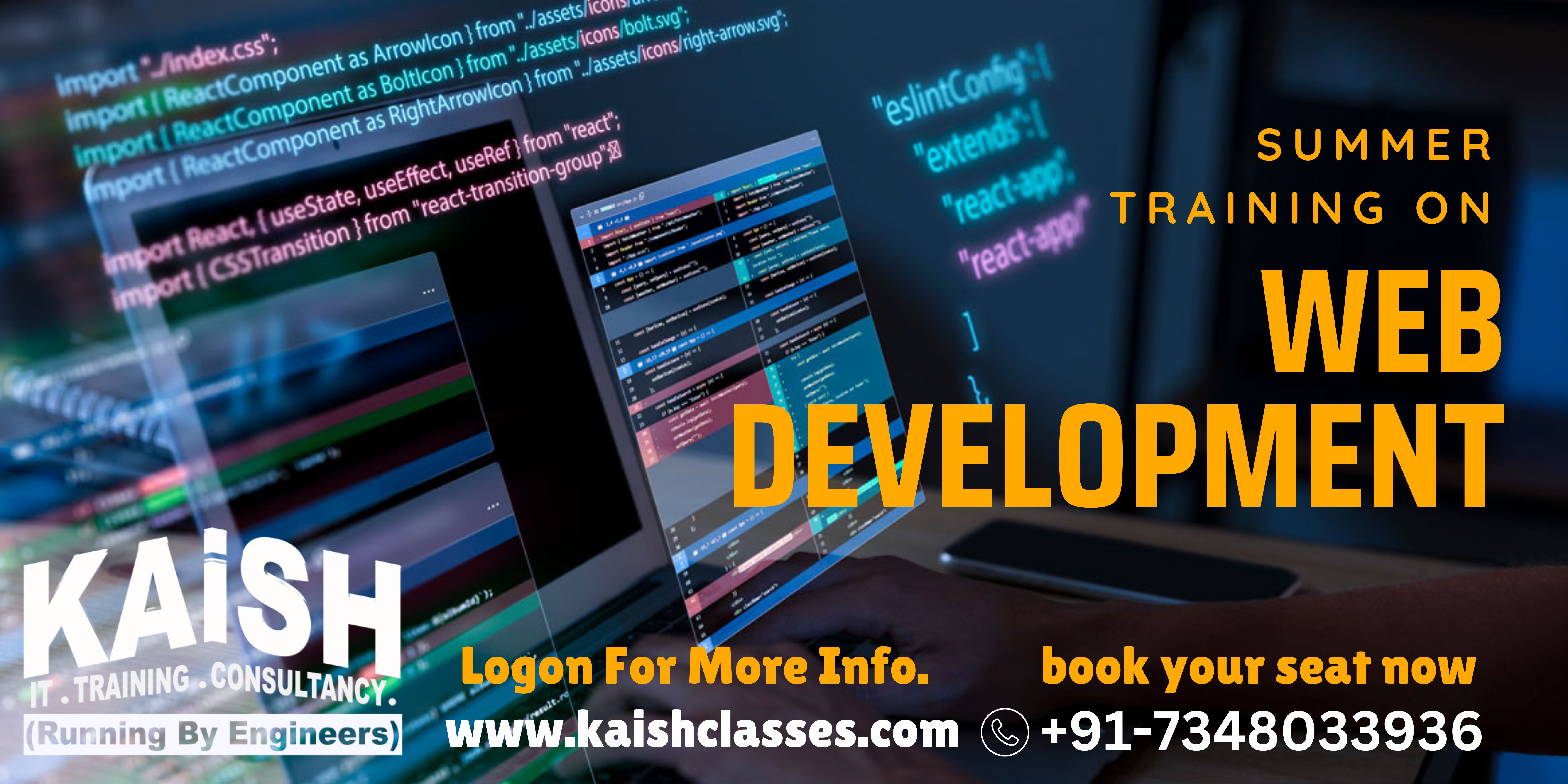 Best Summer Training Institute For Web Development in Lucknow